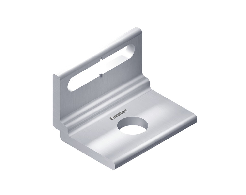 Équerre à béton en aluminium