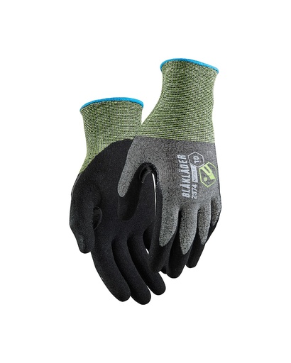 [297414719900] GANTS DE TRAVAIL EN NITRILE TREMPÉ ANTI COUPURE NIVEAU B